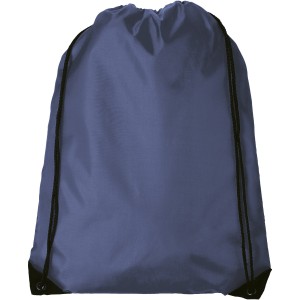 Oriole premium drawstring backpack, Navy (Backpacks)