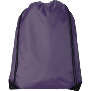 Oriole premium drawstring backpack, Plum (Backpacks)