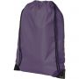 Oriole premium drawstring backpack, Plum