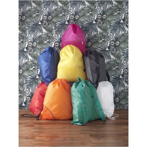 Oriole premium drawstring backpack, Process Blue (Backpacks)