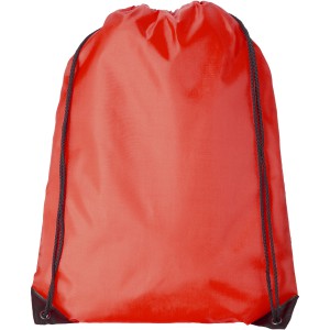 Oriole premium drawstring backpack, Red (Backpacks)