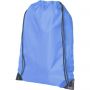 Oriole premium drawstring backpack, Sky blue