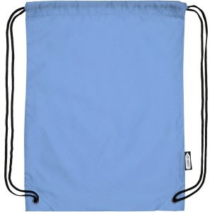 Oriole RPET drawstring backpack 5L, Light blue (Backpacks)
