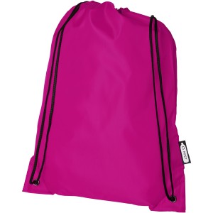 Oriole RPET drawstring backpack 5L, Magenta (Backpacks)