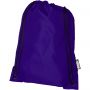 Oriole RPET drawstring backpack 5L, Purple