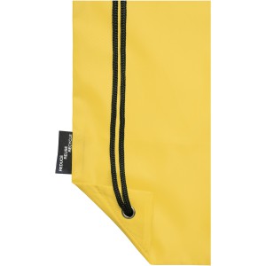 Oriole RPET drawstring backpack 5L, Yellow (Backpacks)