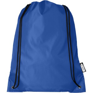 Oriole RPET drawstring backpack, Blue (Backpacks)