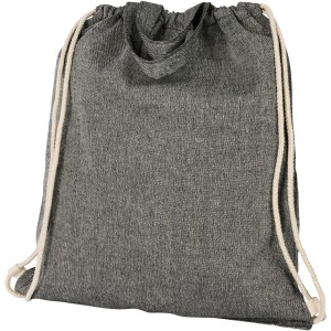 Pheebs 150 g/m2 recycled backpack, solid black (Backpacks)
