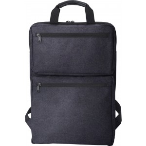 Polycanvas (300D) backpack Seth, black (Backpacks)