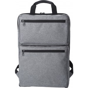Polycanvas (300D) backpack Seth, grey (Backpacks)