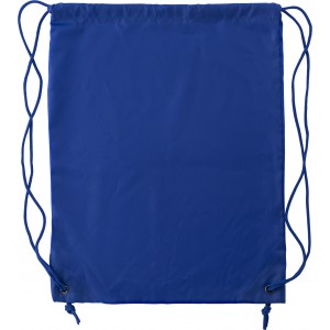 Polyester (190T) drawstring backpack, cobalt blue (Backpacks)