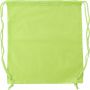 Polyester (190T) drawstring backpack, lime