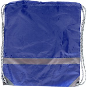 Polyester (190T) drawstring backpack Sylvie, cobalt blue (Backpacks)