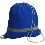 Polyester (190T) drawstring backpack Sylvie, cobalt blue