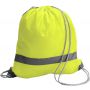 Polyester (190T) drawstring backpack, yellow