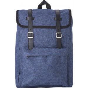 Polyester (210D) backpack Genevieve, blue (Backpacks)