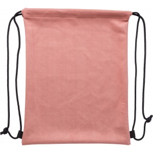 Polyester (210D) drawstring backpack Cassandra, red (Backpacks)