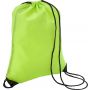 Polyester (210D) drawstring backpack, lime