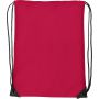 Polyester (210D) drawstring backpack, red