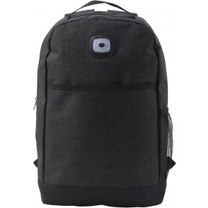 Polyester (300D + 210D) backpack Katarina, black (Backpacks)