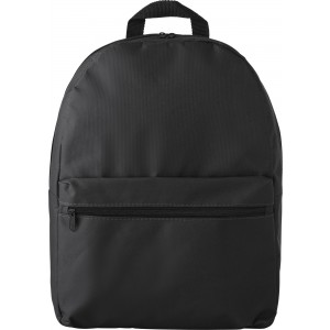 Polyester (600D) backpack Dave, black (Backpacks)