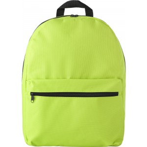 Polyester (600D) backpack Dave, lime (Backpacks)