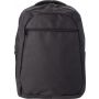 Polyester (600D) backpack Glynn, black