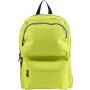 Polyester (600D) backpack, lime