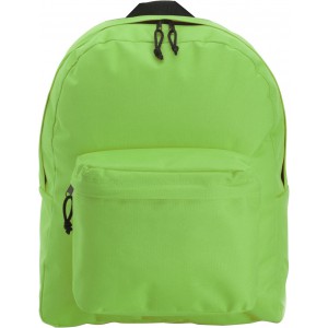 Polyester (600D) backpack Livia, lime (Backpacks)