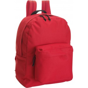 Polyester (600D) backpack Livia, red (Backpacks)