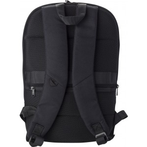Polyester (600D) backpack Paul, black (Backpacks)