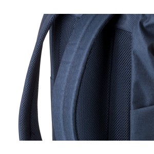 Polyester (600D) rolltop backpack Oberon, Blue (Backpacks)