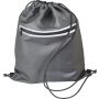 Polyester (600D) waterproof drawstring backpack Jorge, grey