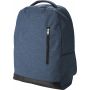 Polyester RPET (600D) backpack Celeste, blue