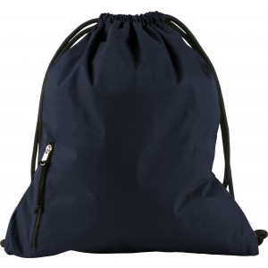 Pongee (190T) drawstring backpack Elise, blue (Backpacks)