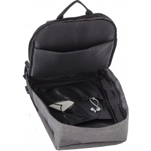 PVC backpack Asim, black (Backpacks)