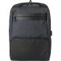 PVC backpack Romy, black