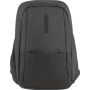 PVC laptop backpack Aliza, black