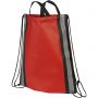 Reflective non-woven drawstring backpack, Red