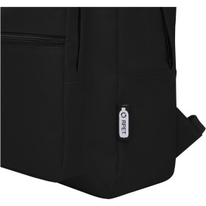 Retrend RPET backpack, Solid black (Backpacks)