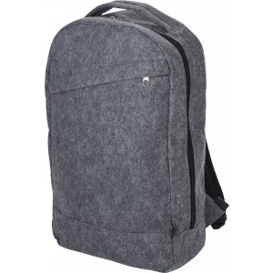 RPET felt backpack Eleanor, grey (Backpacks)