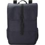 RPET Polyester (300D) flap backpack Lyric, blue
