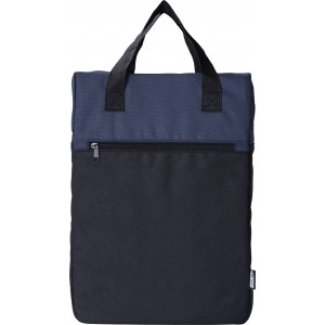 RPET polyester (600D) backpack Olive, blue (Backpacks)