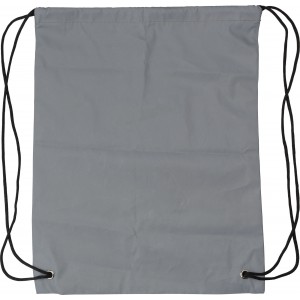 Synthetic fibre (190D) reflective drawstring backpack Melila (Backpacks)