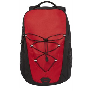 Trails backpack, Red, Solid black (Backpacks)
