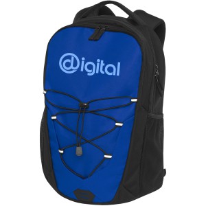 Trails backpack, Royal blue, Solid black (Backpacks)
