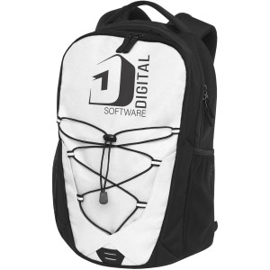 Trails backpack, White, Solid black (Backpacks)