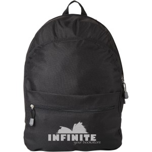 Trend backpack, solid black (Backpacks)