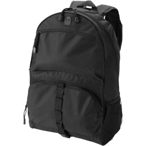 Utah backpack, solid black (Backpacks)