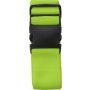Polyester (300D) luggage belt Lisette, lime